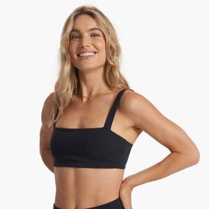 NWT Vuori Evolve Square Neck Bra - Black - Womens